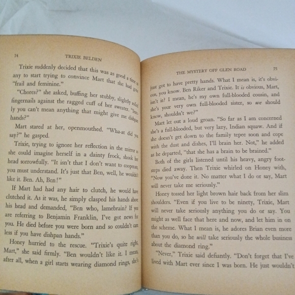 Vintage 1956 Trixie Belden and The Mystery Off Glen Road HC - Picture 10 of 11